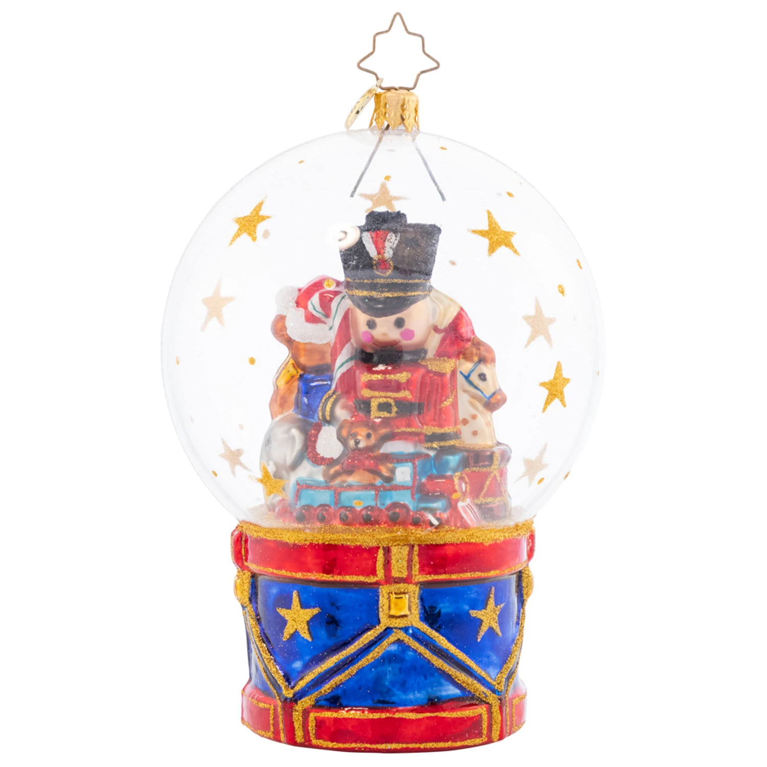 Christopher Radko Toyland Treasures Snow Globe Glass Ornament 1021566 3 Christopher Radko Toyland Treasures Snow Globe Glass Ornament 1021566