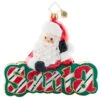 Christopher Radko What's In A Name Santa? Glass Christmas Ornament 1021832 -The Jolly Christmas Store 1021832.FRT 87026.1708022960
