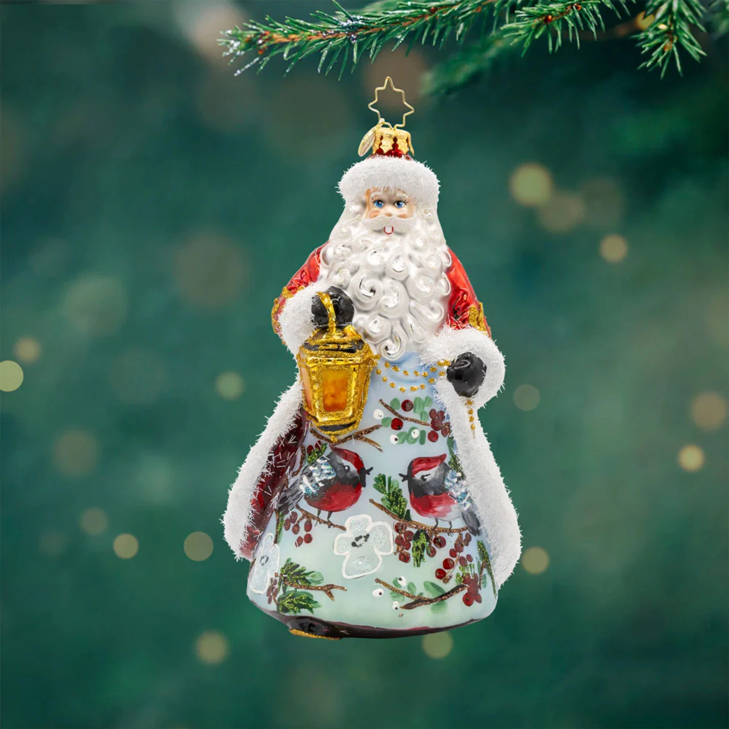 Christopher Radko Cardinal Kris Kringle Glass Christmas Ornament 1022180 3 Christopher Radko Cardinal Kris Kringle Glass Christmas Ornament 1022180