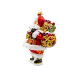 Christopher Radko A Claus To Celebrate Glass Christmas Ornament 1022461 -The Jolly Christmas Store 1022461.side1 27846.1739379580