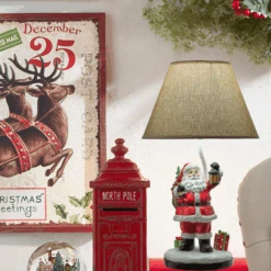 Regency 27" Cheerful Santa Christmas Lamp MTX66180