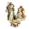 Raz 28.25" Large Green And Ivory Holy Family Christmas Nativity Scene 4410650 -The Jolly Christmas Store 4410650 02646.1722435718