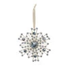 Raz 5" Cool Blue Jewel Snowflake Christmas Ornament 4413519 -The Jolly Christmas Store 4413519 88164.1715101330