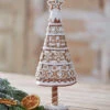 Raz 14" Gingerbread Cookie Tree Christmas Decoration 4416147 1 Raz 14" Gingerbread Cookie Tree Christmas Decoration 4416147 -The Jolly Christmas Store 4416147 GBL sub 55872.1715198167