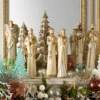 Raz 14" Regal Nativity Scene Christmas Decoration 4510314 -The Jolly Christmas Store 4510314 edit 05135.1741879237
