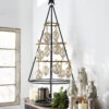 Raz 60" Black Ornament Display Tree Frame Christmas Decoration 4528104 -The Jolly Christmas Store 4511684 F4541894 4524885 DKH feature 1 83293.1749153917