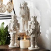 Raz 11.75" Distressed Whitewashed Nutcracker Christmas Figures 4512160 -The Jolly Christmas Store 4512160 edit 39466.1755634444