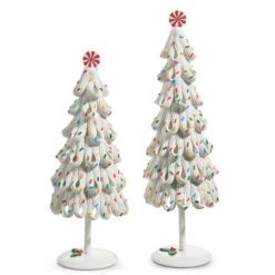 Raz 14.75" White Icing Trees With Sprinkles Christmas Decoration Set Of 2 4512502 5 Raz 14.75" White Icing Trees With Sprinkles Christmas Decoration Set Of 2 4512502 -The Jolly Christmas Store 4512502 33677.1743456472