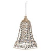 Raz 12.5" Large Clear Jeweled Bell Christmas Ornament 4513561 -The Jolly Christmas Store 4513561 13167.1743623835