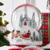 Raz 6.5" Church And Santa Christmas Water Snow Globe Decoration 4516289 2 Raz 6.5" Church And Santa Christmas Water Snow Globe Decoration 4516289 -The Jolly Christmas Store 4516289 edit 33289.1756166853