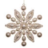 Raz 9" Glitter And Pearl Star Christmas Tree Ornament 4516296 -The Jolly Christmas Store 4516296 35941.1744214713