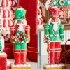 Raz 12" Set Of 2 Christmas Gingerbread Nutcracker Christmas Decoration 4516439 -The Jolly Christmas Store 4516439 edit 17148.1744224978