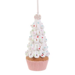 Raz 6.25"Multicolor Sprinkle Tree Cupcake Christmas Ornament 4516447