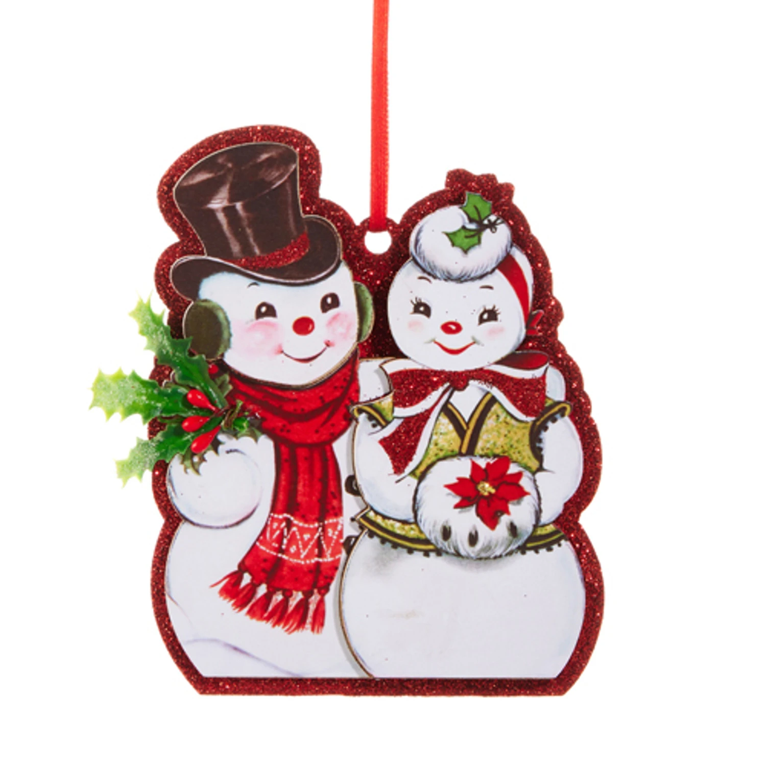 Raz 4.75" The Magic Of Christmas Snowman Ornament 4519145 3 Raz 4.75" The Magic Of Christmas Snowman Ornament 4519145