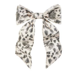 Raz 18" Through The Woods Wired Clip On Bow Christmas Decoration 4520948 -The Jolly Christmas Store 4520948 63060.1747833025