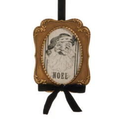 Raz 7" Vintage Santa Gazette Framed Christmas Ornament 4521360 -The Jolly Christmas Store 4521360 78485.1747838216