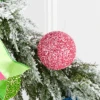 Raz 4" Box Of 4 Pink Glittered Christmas Ornament 4533500 -The Jolly Christmas Store 4533500 edit 10442.1749740866