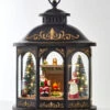 Raz 17.25" Large Lighted Resting Santa Lantern Christmas Decoration 4540513 -The Jolly Christmas Store 4540513 HW25 feature 59646.1757011666