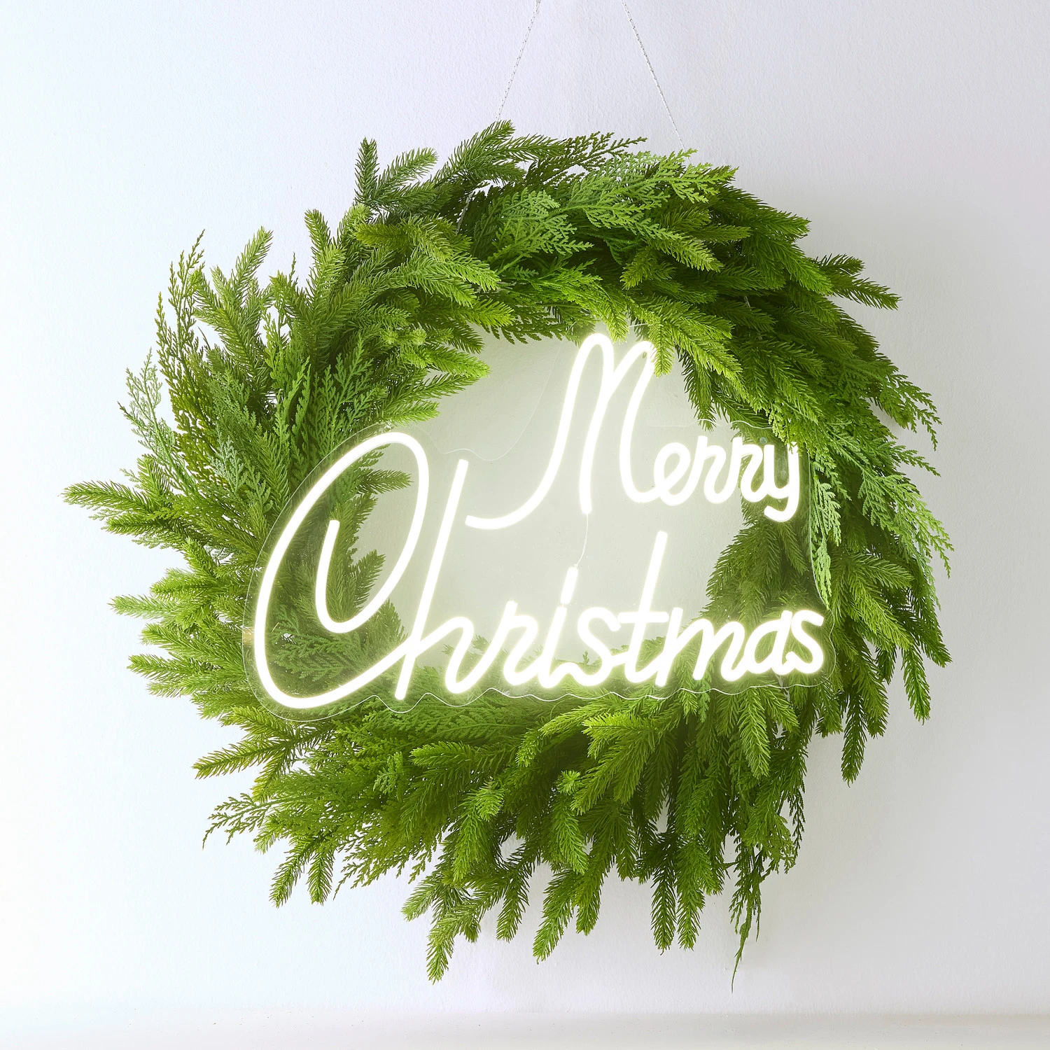Raz 20" Lighted Merry Christmas Neon LED Sign 4540605 3 Raz 20" Lighted Merry Christmas Neon LED Sign 4540605