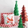 Raz 15.5" Green Glitter Christmas Tree Figures 4540857 -The Jolly Christmas Store 4540857 edit 50664.1754094653