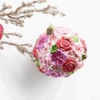 Raz Eric Cortina 4" Colorful Flower Ball Glass Christmas Ornament 4553174 -The Jolly Christmas Store 4553174 edit 93727.1750878897