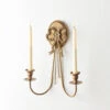 Raz 16.5" Gold Bow Wall Sconce Candle Holder Christmas Decoration 4559171 -The Jolly Christmas Store 4559171 RDV sub 59277.1757967163