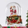 Raz 5.5" Musical Santa Out Of The Chimney Water Globe 4571358 2 Raz 5.5" Musical Santa Out Of The Chimney Water Globe 4571358 -The Jolly Christmas Store 4571358 edit 57907.1751309934