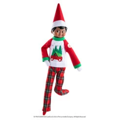 Elf On The Shelf Claus Couture Tree Farm PJs CCTREEPJ
