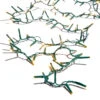 Raz 36.5' Remote Snake Garland Green Wire W 500 White Lights G3937043 -The Jolly Christmas Store G3937043 89260.1686162554
