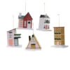 Cody Foster Set Of 5 Homes For The Holidays Christmas Ornament HOU-323 -The Jolly Christmas Store HOU 323 1 08480.1725565840