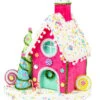 December Diamonds 13" Pink Candy House 08-08709 -The Jolly Christmas Store Item08 08709.jpg 79566.1687266355