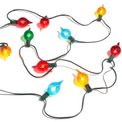 Raz 14' Connectable Shiny Kismet String Multicolor Lights L4237037 -The Jolly Christmas Store L4237037 1 29228.1686250687
