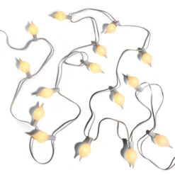 Raz 14' Connectable Matte Kismet String Christmas Lights On White Wire L4437012