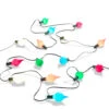 Raz 14' Matte Glass Kismet LED Multicolor String Lights L4537022 -The Jolly Christmas Store L4537022 59940.1753823293