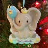 Boy Baby Elephant Personalized Christmas Ornament OR2361-M -The Jolly Christmas Store OR2361 M EDIT 62821.1666042248