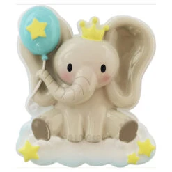 Boy Baby Elephant Personalized Christmas Ornament OR2361-M 7 Boy Baby Elephant Personalized Christmas Ornament OR2361-M -The Jolly Christmas Store OR2361 M 51690.1653501340