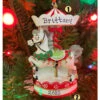 Nostalgic Carousel Personalized Christmas Ornament OR2392