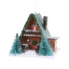 Cody Foster A Frame Vintage Kitsch Christmas House Ornament PO-4813