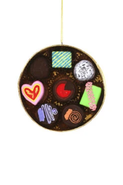 Cody Foster 4" Box Of Chocolates Glass Christmas Ornament PO-4894