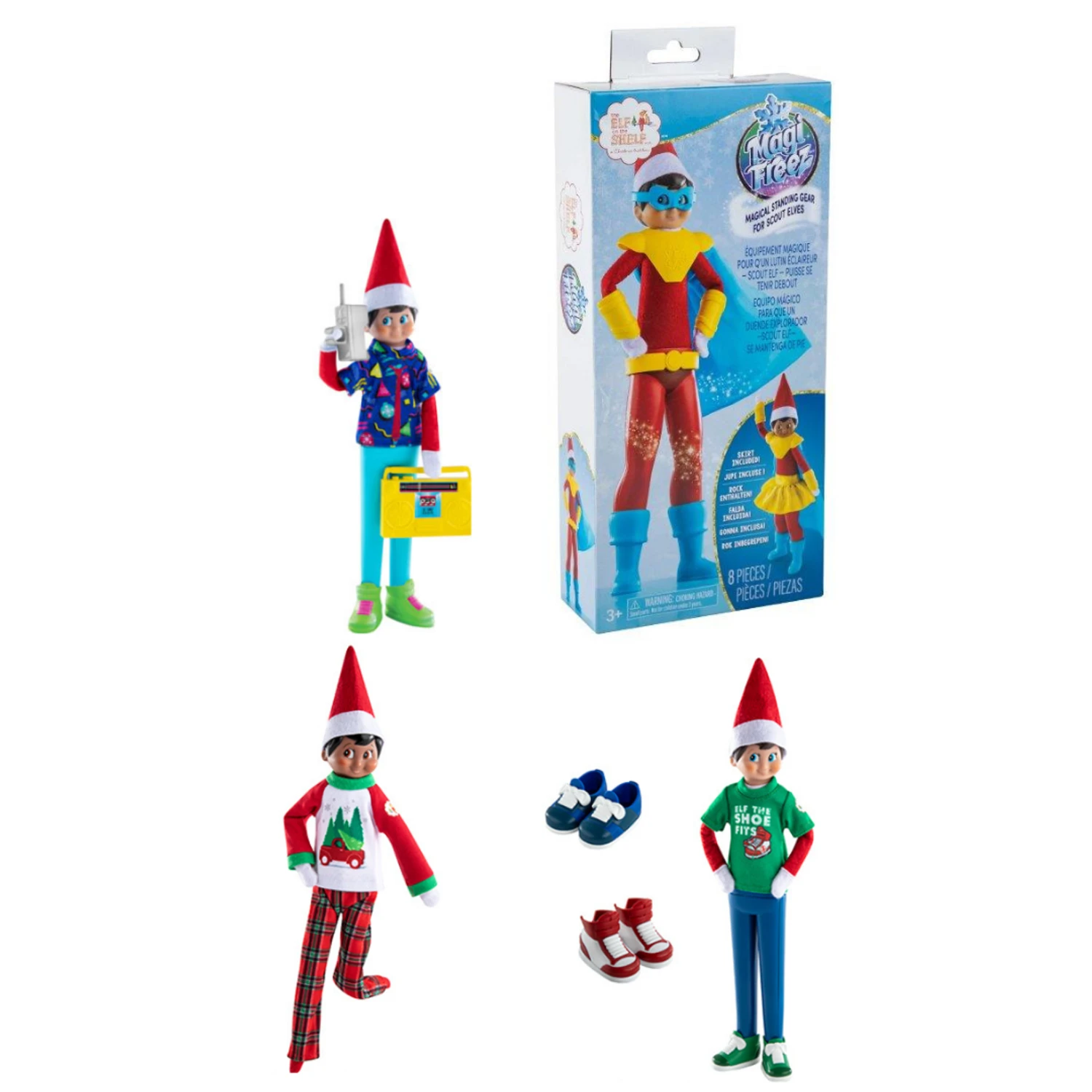 Elf On The Shelf 2023 Boy Clothing Bundle Set 3 Elf On The Shelf 2023 Boy Clothing Bundle Set