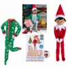 Elf On The Shelf Black Boy Scout Elf And Book, Plushee, And Outfit Bundle -The Jolly Christmas Store WHTBOYBUNDLE 2 1 79973.1725463545