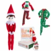 Elf On The Shelf White Boy Scout Elf And Book, Plushee, And Outfit Bundle -The Jolly Christmas Store WHTBOYBUNDLE 2 72208.1725463147