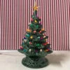 Small Lighted Green Ceramic Christmas Tree 12" -The Jolly Christmas Store api0ezzs0 22713.1710692408