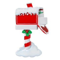 Merry Mailbox Personalized Christmas Ornament OR1741 -The Jolly Christmas Store api2ooctd 34526.1646091885