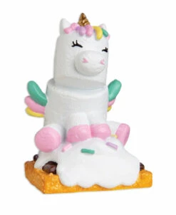 Marshmallow Unicorn Personalized Christmas Ornament MM20023 -The Jolly Christmas Store api4zfwmm 27047.1646091920