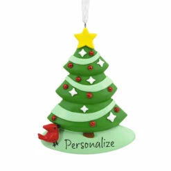 Hallmark 3.85" Christmas Tree Personalized Ornament 1HGO2503 7 Hallmark 3.85" Christmas Tree Personalized Ornament 1HGO2503 -The Jolly Christmas Store api7lxzsi 93597.1646091910