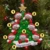 African American Christmas Tree Family Of 7 Personalized Christmas Ornament AA827-7 -The Jolly Christmas Store apidb571e 39219.1646091909
