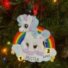 Unicorn Personalized Christmas Ornament OR1652 -The Jolly Christmas Store apidpwllc 81085.1646091877