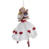 Kurt Adler 6" The Nutcracker Suite Clara In Cloth Dress Christmas Ornament C9252 -The Jolly Christmas Store apidsbhhy 01418.1646091898