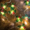 Primitives By Kathy 42" Battery Operated Lighted Holly Wire Christmas Lights 29322 -The Jolly Christmas Store apiftzfqy 39230.1646091865